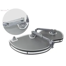 Marsupio angolare SUPLIMO con ammortizzazione / Antracite
