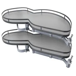 Marsupio angolare SUPLIMO con ammortizzazione / Antracite