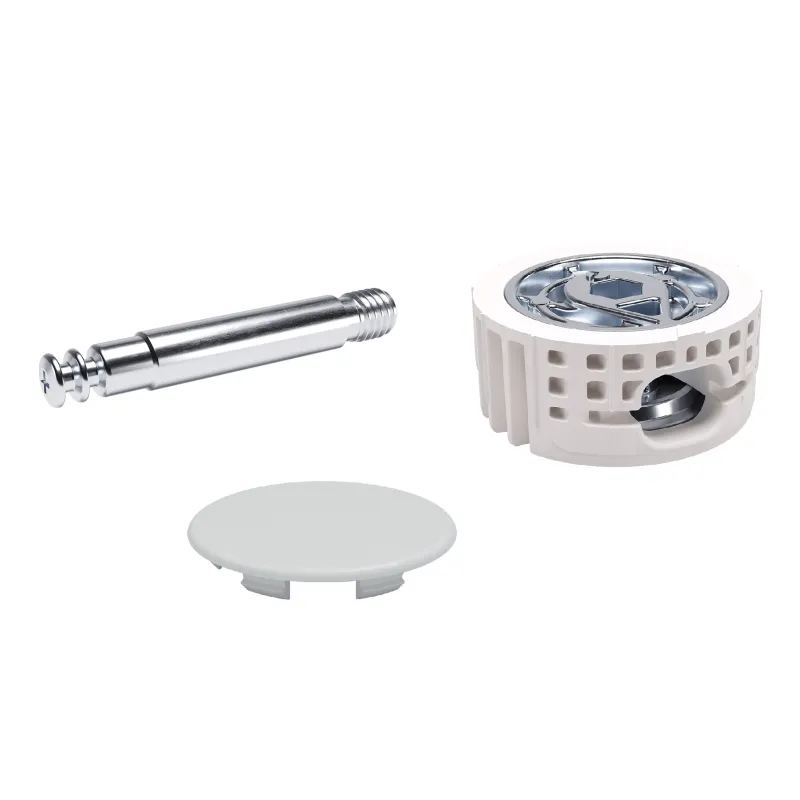 Set di ferramenta di giunzione per letto SPIRAL LOCK / Bianco