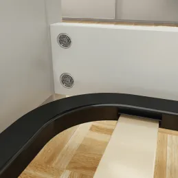Set di ferramenta di giunzione per letto SPIRAL LOCK / Bianco