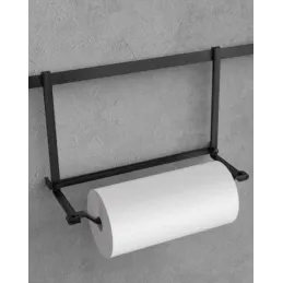 Porta-rotolo di carta per profilo FERE / Nero grafite