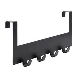 Appendiabiti di design da porta PRIX Mini / Nero opaco