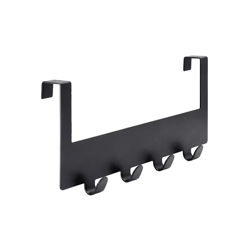 Appendiabiti di design da porta PRIX Mini / Nero opaco