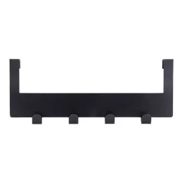 Appendiabiti di design da porta PRIX Mini / Nero opaco