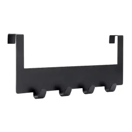Appendiabiti di design da porta PRIX Mini / Nero opaco