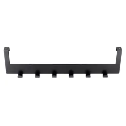 Appendiabiti di design da porta PRIX Maxi / Nero opaco