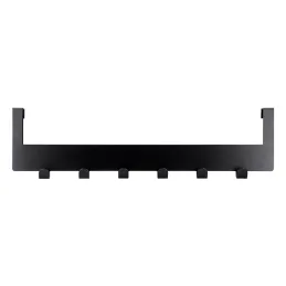 Appendiabiti di design da porta PRIX Maxi / Nero opaco