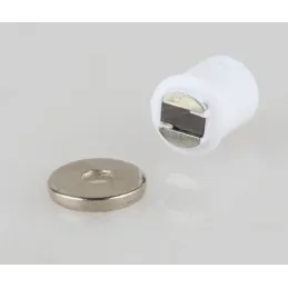Magnete per fermaporta / Bianco