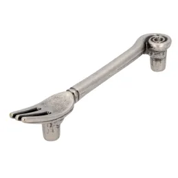 Maniglia FORK / Argento anticato
