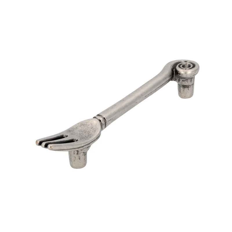 Maniglia FORK / Argento anticato