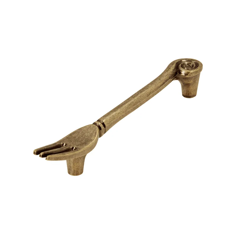 Maniglia FORK / Oro anticato