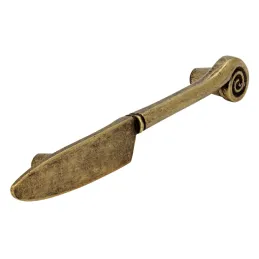 Maniglia KNIFE / Oro anticato