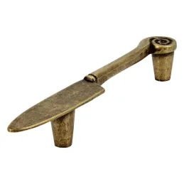 Maniglia KNIFE / Oro anticato