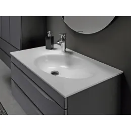 Maniglia MODERNO / Acciaio inox grafite