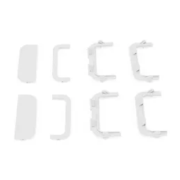 Set di terminali in PVC per profili GOLA - C / Bianco