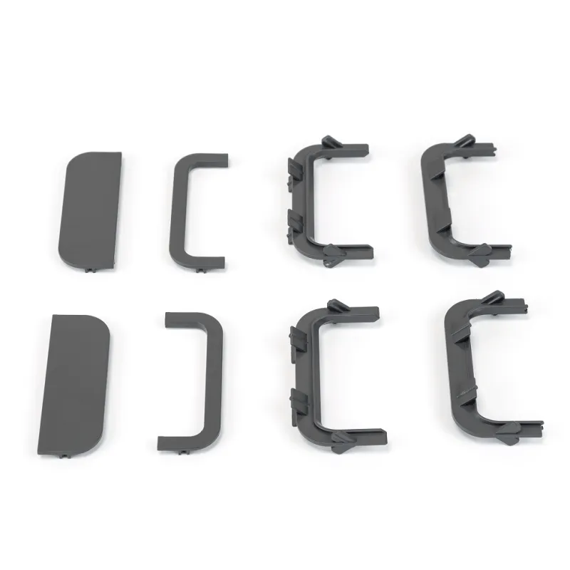 Set di terminali in PVC per profili GOLA - C / Antracite