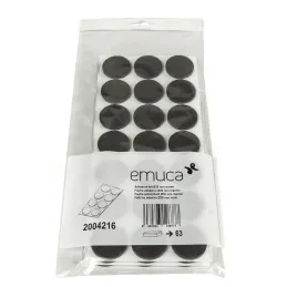 Pad antiscivolo adesivo Nero 30 mm / 3 x 21 pezzi