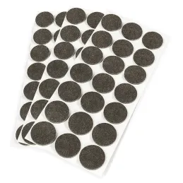Pad antiscivolo adesivo Nero 30 mm / 3 x 21 pezzi