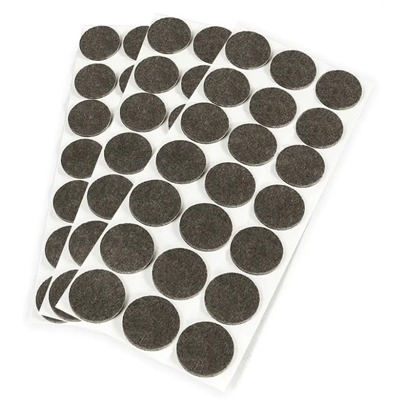 Pad antiscivolo adesivo Nero 30 mm / 3 x 21 pezzi