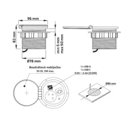 Modulo intercambiabile per presa LUPO - HDMI