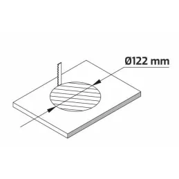 Presa estraibile con ricarica wireless 4x230V + ricarica 2xUSB A/C + RJ45 / Bianca