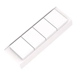 Organizer per cassetto del bagno BEAUTY S - 450 mm / Bianco