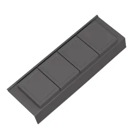 Organizer per cassetto del bagno BEAUTY S - 450 mm / Antracite