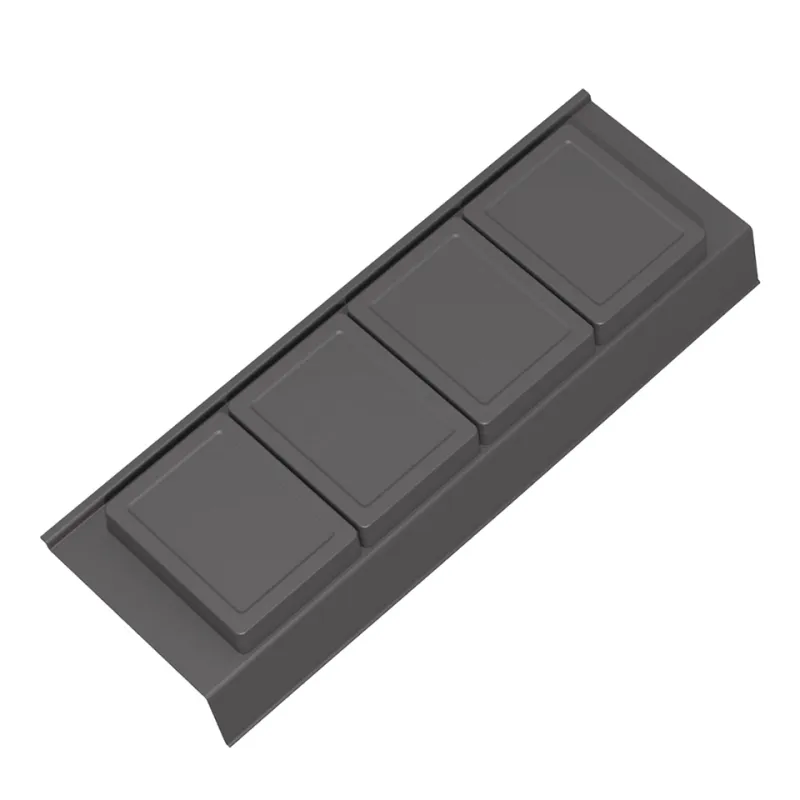 Organizer per cassetto del bagno BEAUTY S - 450 mm / Antracite