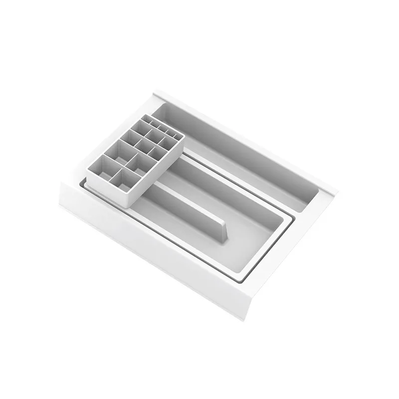 Organizer per cassetto del bagno BEAUTY L - 350 mm / Bianco