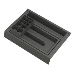 Organizer per cassetto del bagno BEAUTY L - 350 mm / Antracite