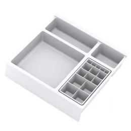 Organizer per cassetto del bagno BEAUTY L - 270 mm / Bianco