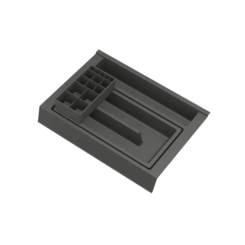 Organizer per cassetto del bagno BEAUTY L - 270 mm / Antracite