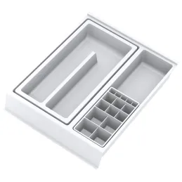 Organizzatore per cassetto del bagno BEAUTY XL - 270 mm / Bianco