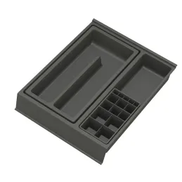 Organizer per cassetto del bagno BEAUTY XL - 270 mm / Antracite
