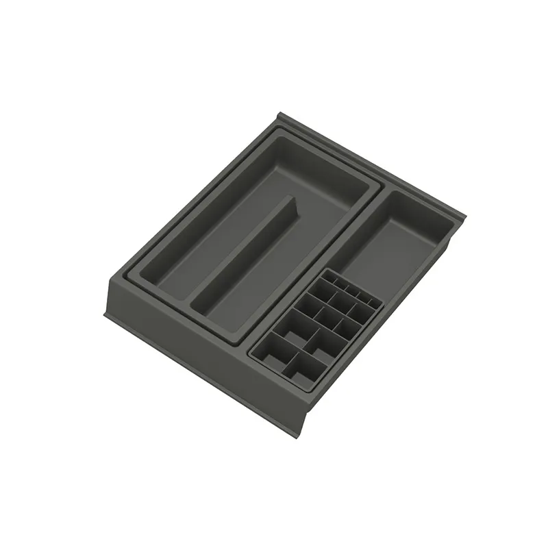 Organizer per cassetto del bagno BEAUTY XL - 270 mm / Antracite