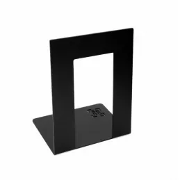 Porta libri QUADRO / Nero opaco