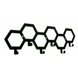 Appendino da parete di design RECTA / Nero opaco