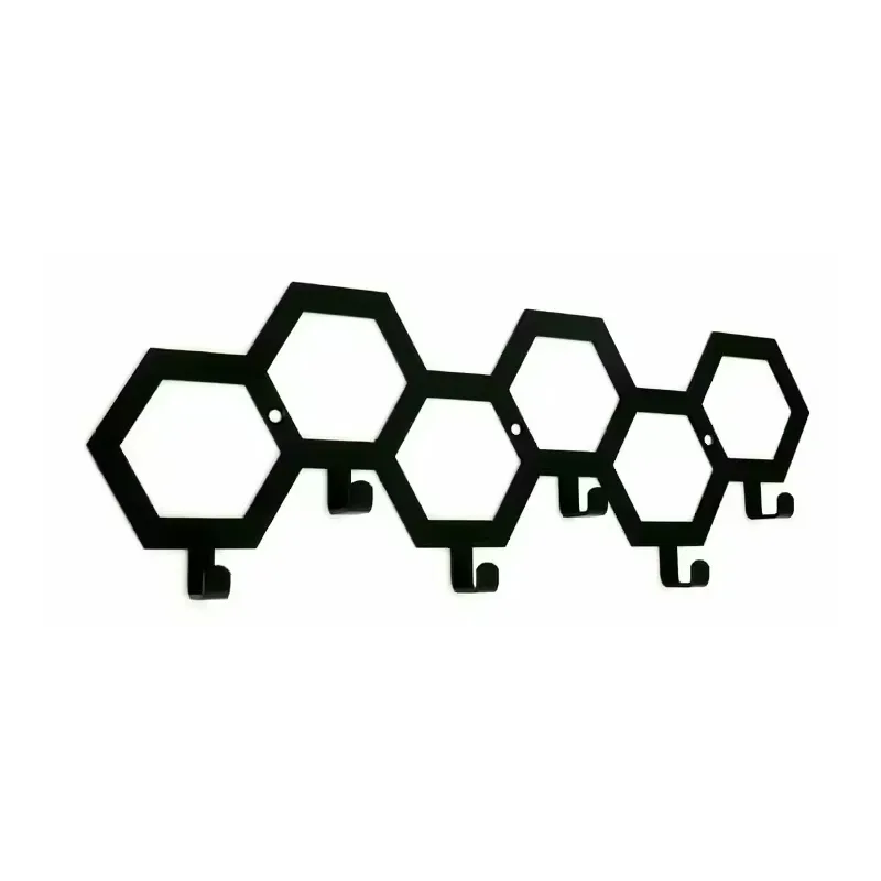 Appendino da parete di design RECTA / Nero opaco
