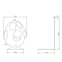 Reggilibri ANGRY BIRDS / Nero opaco