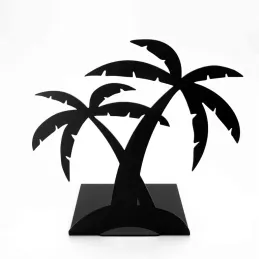 Reggilibri PALM / Nero opaco