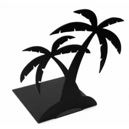 Reggilibri PALM / Nero opaco
