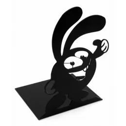 Reggilibri RABBIT / Nero opaco