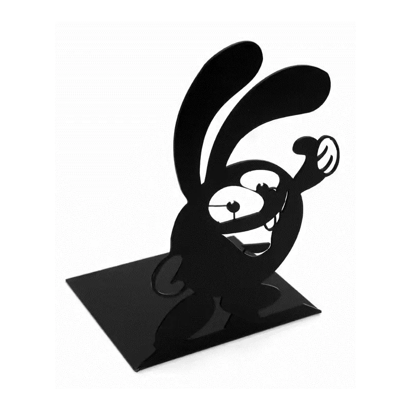 Reggilibri RABBIT / Nero opaco