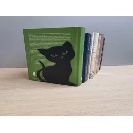 Porta libri TABBY / Nero opaco