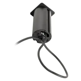 Presa estraibile SQUARE UP FRENCH 1x230V + USB A-C / Bianco opaco