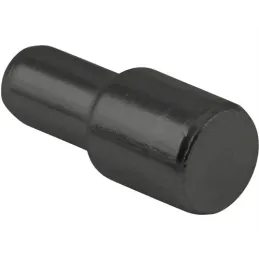 Supporto per ripiano 3/5 Nichel nero / 100 pz