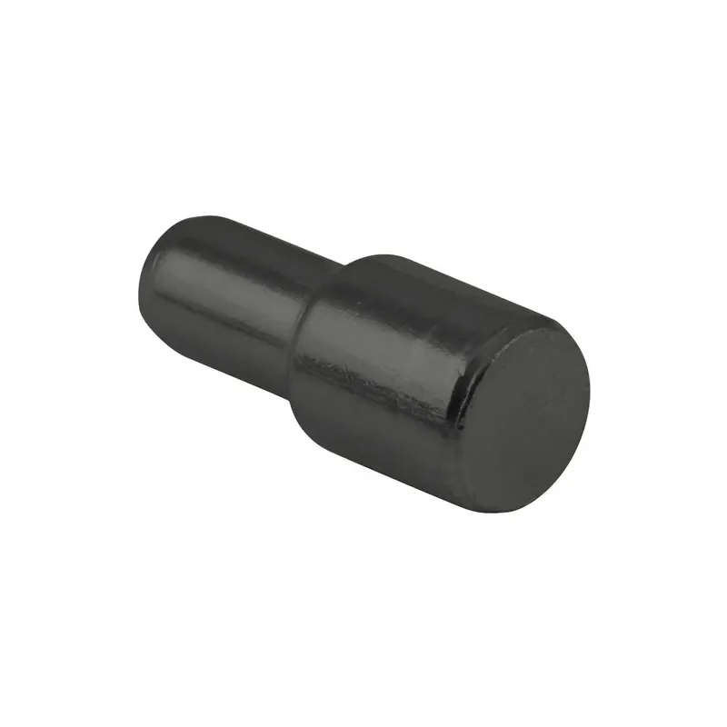 Supporto per ripiano 3/5 Nichel nero / 100 pz