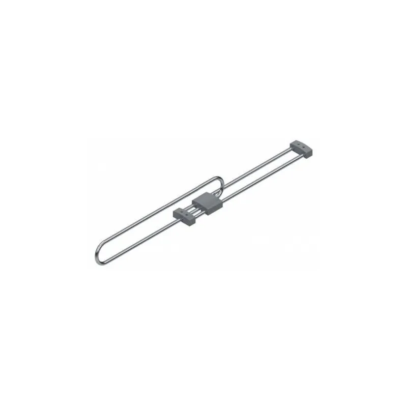 Porta-abiti estraibile LOST / Cromo lucido