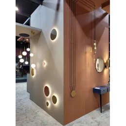 Lampada LED di design RING M 250 mm / Rame