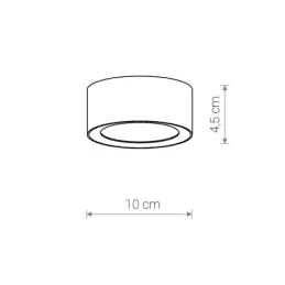 Lampada di design FLEA / Bianco opaco